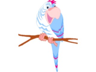Sticker Custom Preview Image #021150 Animals Cartoons Parrot Smiling