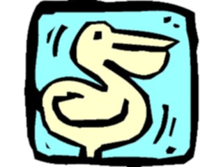 Sticker Custom Preview Image #021165 Animals Cartoons Pelican3