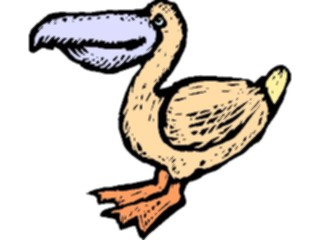 Sticker Custom Preview Image #021169 Animals Cartoons Pelican7