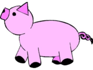 Sticker Custom Preview Image #021257 Animals Cartoons Pig17
