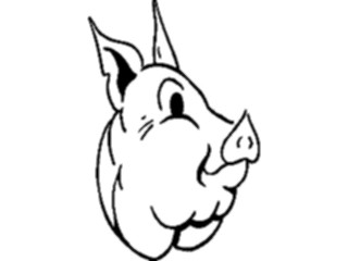 Sticker Custom Preview Image #021262 Animals Cartoons Pig22