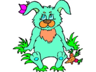 Sticker Custom Preview Image #021455 Animals Cartoons Rabbit37