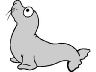 Sticker Custom Preview Image #021791 Animals Cartoons Seal03