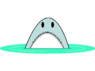 Sticker Custom Preview Image #021845 Animals Cartoons Shark Nose