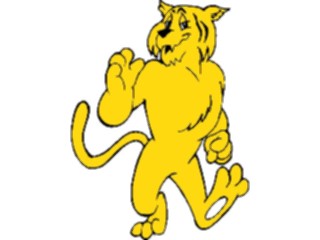 Sticker Custom Preview Image #022130 Animals Cartoons Tiger Arrogant