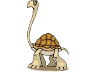 Sticker Custom Preview Image #022189 Animals Cartoons Tortoise Long Neck