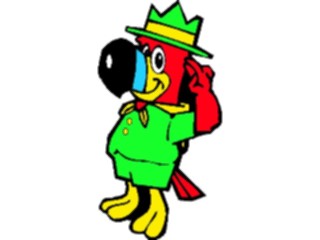 Sticker Custom Preview Image #022221 Animals Cartoons Toucan Scout