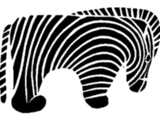 Sticker Custom Preview Image #022480 Animals Cartoons Zebra05