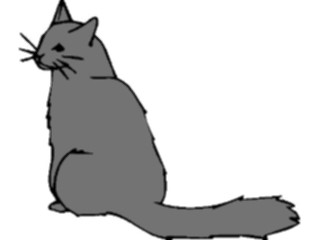 Sticker Custom Preview Image #022744 Animals Domesticated Cat14