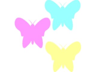 Sticker Custom Preview Image #023650 Animals Insects Butterflies1