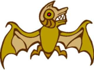 Sticker Custom Preview Image #024226 Animals Land Animals Bat08