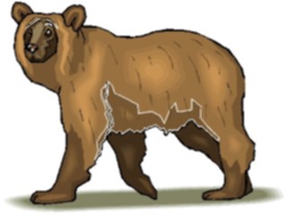 Sticker Custom Preview Image #024276 Animals Land Animals Bear26