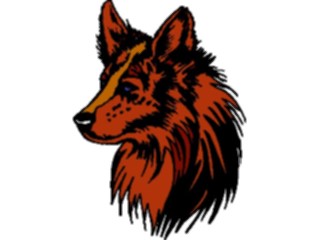Sticker Custom Preview Image #024445 Animals Land Animals Coyote4