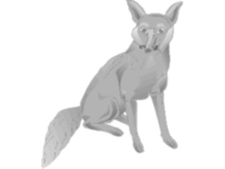 Sticker Custom Preview Image #024586 Animals Land Animals Fox02