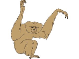 Sticker Custom Preview Image #024966 Animals Land Animals Monkey05