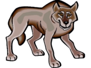 Sticker Custom Preview Image #025409 Animals Land Animals Wolf06