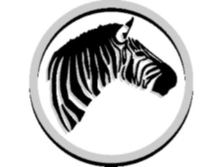 Sticker Custom Preview Image #025429 Animals Land Animals Zebra01