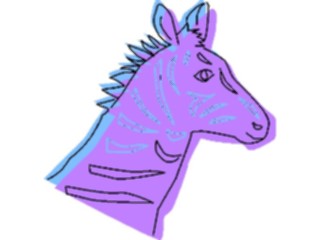 Sticker Custom Preview Image #025444 Animals Land Animals Zebra16