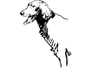 Sticker Custom Preview Image #025587 Animals Line Art Dog07