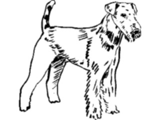Sticker Custom Preview Image #025591 Animals Line Art Dog11