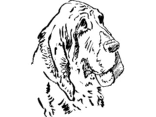 Sticker Custom Preview Image #025593 Animals Line Art Dog13