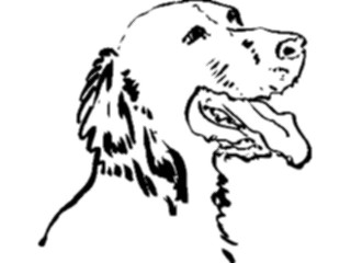 Sticker Custom Preview Image #025597 Animals Line Art Dog17