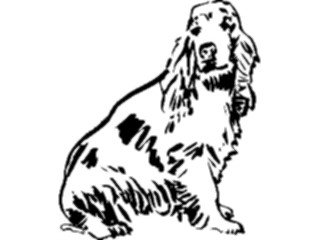 Sticker Custom Preview Image #025599 Animals Line Art Dog19