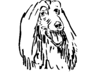 Sticker Custom Preview Image #025606 Animals Line Art Dog26