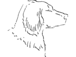 Sticker Custom Preview Image #025611 Animals Line Art Dog31
