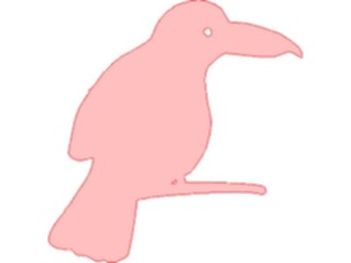 Sticker Custom Preview Image #025800 Animals Silhouettes Bird22