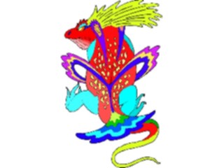 Sticker Custom Preview Image #026350 Animals Stylized Pangolin