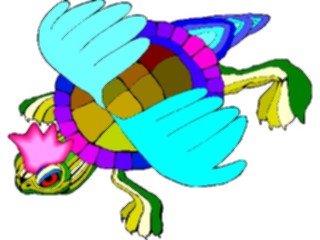 Sticker Custom Preview Image #026365 Animals Stylized Turtle