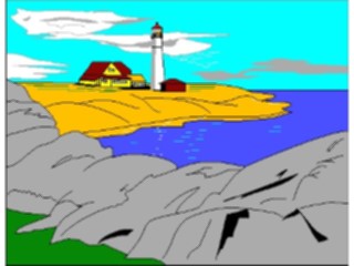 Sticker Custom Preview Image #027146 Architecture Landmarks United States Lighthouse