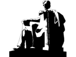 Sticker Custom Preview Image #027147 Architecture Landmarks United States Lincoln Memorial1