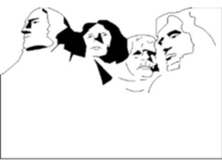 Sticker Custom Preview Image #027161 Architecture Landmarks United States Mt Rushmore2