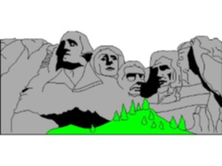 Sticker Custom Preview Image #027162 Architecture Landmarks United States Mt Rushmore3
