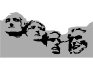 Sticker Custom Preview Image #027163 Architecture Landmarks United States Mt Rushmore4