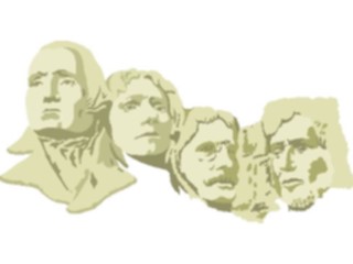 Sticker Custom Preview Image #027164 Architecture Landmarks United States Mt Rushmore5