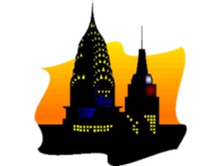 Sticker Custom Preview Image #027170 Architecture Landmarks United States New York1