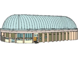 Sticker Custom Preview Image #027310 Architecture Landmarks World General Arena1