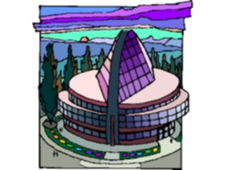 Sticker Custom Preview Image #027311 Architecture Landmarks World General Arena2