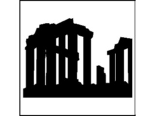 Sticker Custom Preview Image #027313 Architecture Landmarks World General Athens Silhouette