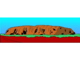 Sticker Custom Preview Image #027314 Architecture Landmarks World General Ayers Rock