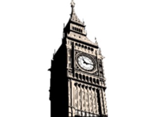 Sticker Custom Preview Image #027320 Architecture Landmarks World General Big Ben2