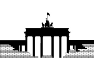 Sticker Custom Preview Image #027326 Architecture Landmarks World General Brandenburg Gate1