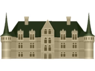 Sticker Custom Preview Image #027391 Architecture Landmarks World General Castle French