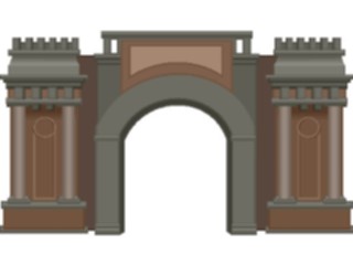 Sticker Custom Preview Image #027560 Architecture Landmarks World General Gatein Yeman Stone Wall