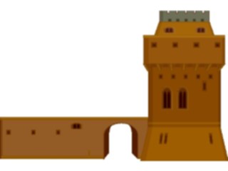 Sticker Custom Preview Image #027731 Architecture Landmarks World General Rural Dwellingwith Tower