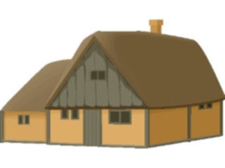 Sticker Custom Preview Image #027733 Architecture Landmarks World General Rural House2