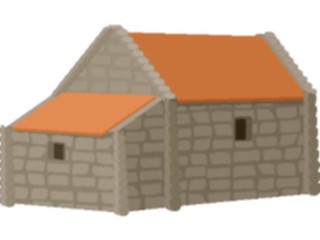 Sticker Custom Preview Image #027735 Architecture Landmarks World General Rural House4